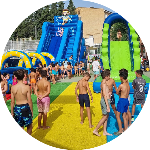 Hinchables acuáticos para niños