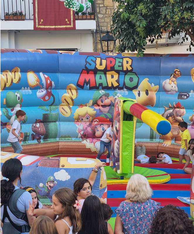 Super Mario hinchables